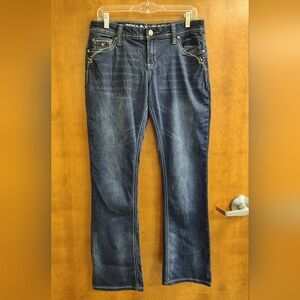 Hydraulic Women's Bailey Low Rise Blue Jeans